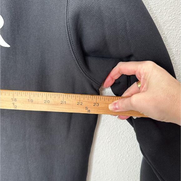 Moncler Black Genius 1952 X Undefeated White Logo Altered Sweatshirt L - Picture 15 of 16